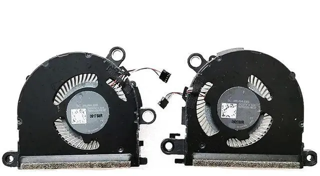 Main image of CPU + GPU Cooling Fans Suitable for HP Spectre x360 13-AW TPN-Q225 Series 13-AW2042TU 13-AW0091NA 13-AW0023DX 13-AW0003DX 13-AW0013DX 5V 0.5A 4 PIN ND55C03-19C06 + ND55C03-19C07 (2PCS)