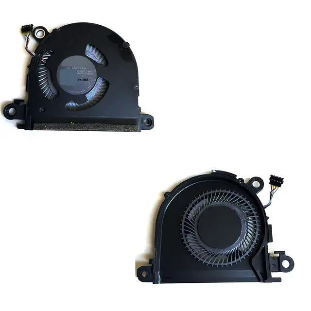 Alt view image 5 of 7 - GPU Cooling Fans Suitable for HP Spectre x360 13-AW TPN-Q225 Series 13-AW2042TU 13-AW0091NA 13-AW0023DX 13-AW0003DX 13-AW0013DX 5V 0.5A 4 PIN ND55C03-19C06 + ND55C03-19C07 (GPU)