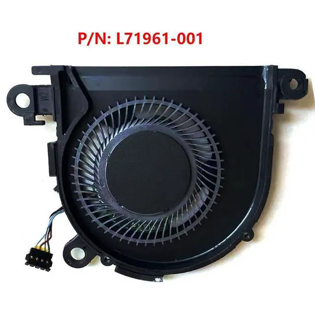Alt view image 7 of 7 - GPU Cooling Fans Suitable for HP Spectre x360 13-AW TPN-Q225 Series 13-AW2042TU 13-AW0091NA 13-AW0023DX 13-AW0003DX 13-AW0013DX 5V 0.5A 4 PIN ND55C03-19C06 + ND55C03-19C07 (GPU)