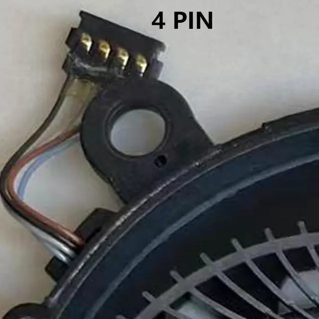 Alt view image 4 of 7 - CPU Cooling Fans Suitable for HP Spectre x360 13-AW TPN-Q225 Series 13-AW2042TU 13-AW0091NA 13-AW0023DX 13-AW0003DX 13-AW0013DX 5V 0.5A 4 PIN ND55C03-19C06 + ND55C03-19C07 (CPU)