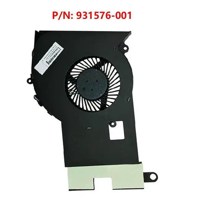 Alt view image 7 of 7 - CPU Cooling Fans Suitable for HP Omen 3 Plus 4 Plus 17-CE 17-an TPN-Q195 Series 17-AN012DX 17-AN013TX 17-AN014TX 17-AN101TX 17-CE1013DX Laptop Cooler Fan 5V 4 PIN OFJL50000H + OFJL60000H (CPU)