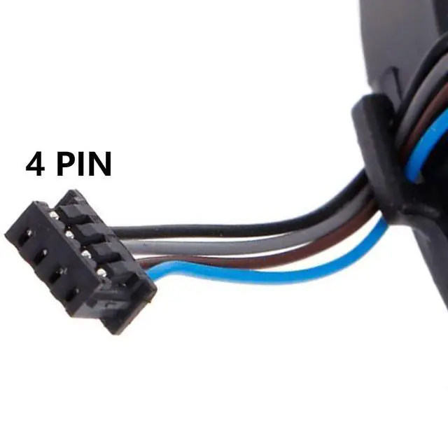 Alt view image 5 of 7 - GPU Cooling Fans Suitable for HP Omen 3 Plus 4 Plus 17-CE 17-an TPN-Q195 Series 17-AN012DX 17-AN013TX 17-AN014TX 17-AN101TX 17-CE1013DX Laptop Cooler Fan 5V 4 PIN OFJL50000H + OFJL60000H (GPU)