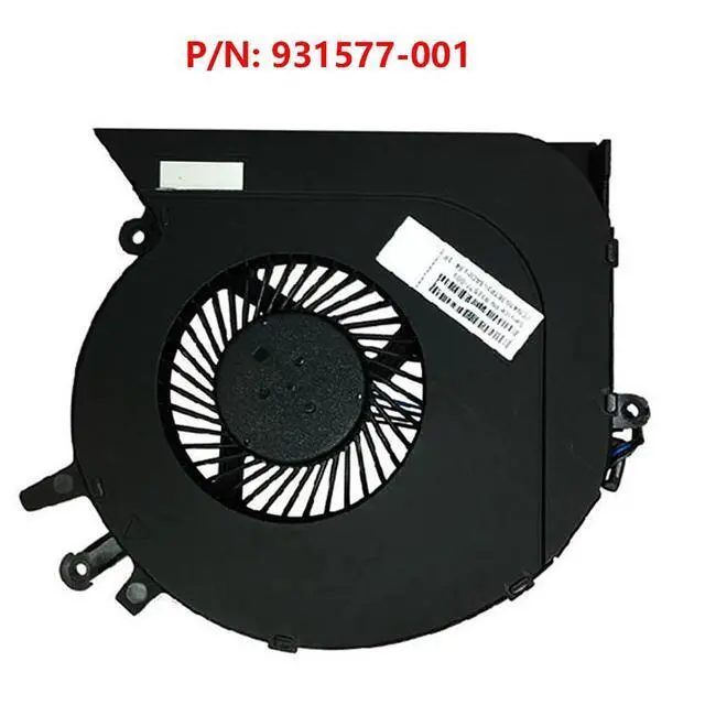 Alt view image 7 of 7 - GPU Cooling Fans Suitable for HP Omen 3 Plus 4 Plus 17-CE 17-an TPN-Q195 Series 17-AN012DX 17-AN013TX 17-AN014TX 17-AN101TX 17-CE1013DX Laptop Cooler Fan 5V 4 PIN OFJL50000H + OFJL60000H (GPU)