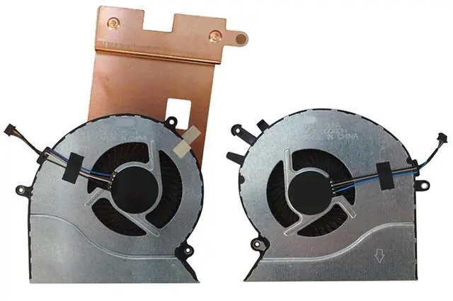 Main image of CPU + GPU Cooling Fans Suitable for HP Omen 3 Plus 4 Plus 17-CE 17-an TPN-Q195 Series 17-AN012DX 17-AN013TX 17-AN014TX 17-AN101TX 17-CE1013DX Laptop Cooler Fan 5V 4 PIN OFJL50000H + OFJL60000H (2PCS)