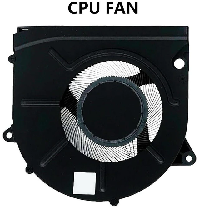 Alt view image 7 of 7 - 12V CPU Cooling Fans Suitable for HP Pavilion PRO 16 16-AB 16-ab0000TX 16-ab0556TX TPN-W161 Series Laptop Cooler Fan 12V 9.6W 4 PIN EG50060S1-C200-S9A + EG50060S1-C190-S9A P/N: N63220-001 (CPU)
