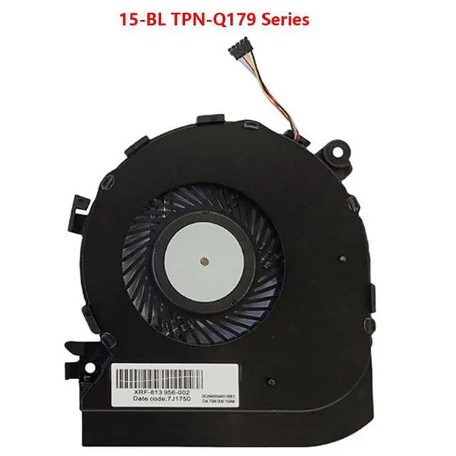 Alt view image 2 of 7 - GPU Cooling Fans Suitable for HP Spectre X360 15-BL TPN-Q179 Series 15-BL125NR 15-BL112DX 15-BL000xx Laptop Cooler Fan 5V 0.5A 4 PIN 0FJ380000H + 0FJ39000H P/N : 914357-001 + 914358-001 (GPU)
