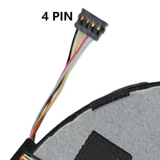 Alt view image 5 of 7 - GPU Cooling Fans Suitable for HP Spectre X360 15-BL TPN-Q179 Series 15-BL125NR 15-BL112DX 15-BL000xx Laptop Cooler Fan 5V 0.5A 4 PIN 0FJ380000H + 0FJ39000H P/N : 914357-001 + 914358-001 (GPU)