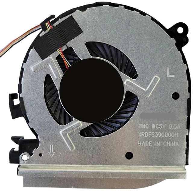 Main image of CPU Cooling Fans Suitable for HP Spectre X360 15-BL TPN-Q179 Series 15-BL125NR 15-BL112DX 15-BL000xx Laptop Cooler Fan 5V 0.5A 4 PIN 0FJ380000H + 0FJ39000H P/N : 914357-001 + 914358-001 (CPU)