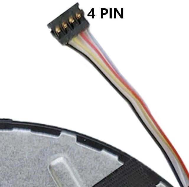 Alt view image 5 of 7 - CPU Cooling Fans Suitable for HP Spectre X360 15-BL TPN-Q179 Series 15-BL125NR 15-BL112DX 15-BL000xx Laptop Cooler Fan 5V 0.5A 4 PIN 0FJ380000H + 0FJ39000H P/N : 914357-001 + 914358-001 (CPU)
