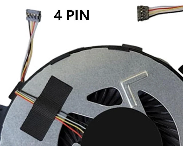 Alt view image 5 of 7 - CPU + GPU Cooling Fans Suitable for HP Spectre X360 15-BL TPN-Q179 Series 15-BL125NR 15-BL112DX 15-BL000xx Laptop Cooler Fan 5V 0.5A 4 PIN 0FJ380000H + 0FJ39000H P/N : 914357-001 + 914358-001 (2PCS)