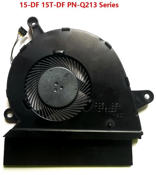 Alt view image 2 of 7 - CPU Cooling Fans Suitable for HP Spectre X360 15-DF 15T-DF PN-Q213 Series Laptop Cooler Fan 5V 0.5A 4 PIN ND75C23-18C11 + ND75C23-18C12 P/N: L41482-001 + L41483-001 (CPU)