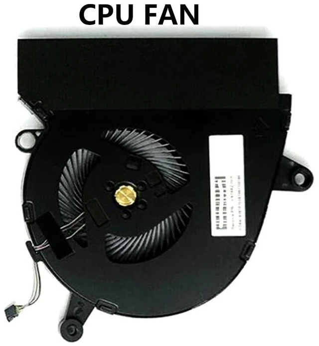 Alt view image 6 of 7 - CPU Cooling Fans Suitable for HP Spectre X360 15-DF 15T-DF PN-Q213 Series Laptop Cooler Fan 5V 0.5A 4 PIN ND75C23-18C11 + ND75C23-18C12 P/N: L41482-001 + L41483-001 (CPU)
