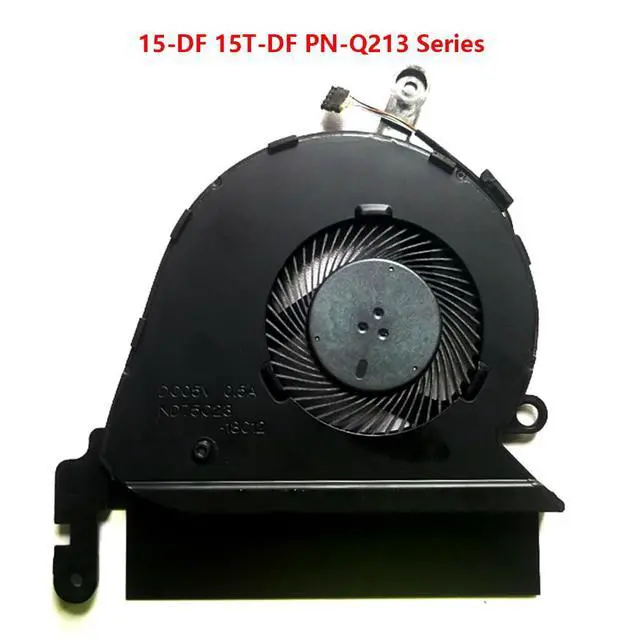 Alt view image 2 of 7 - GPU Cooling Fans Suitable for HP Spectre X360 15-DF 15T-DF PN-Q213 Series Laptop Cooler Fan 5V 0.5A 4 PIN ND75C23-18C11 + ND75C23-18C12 P/N: L41482-001 + L41483-001 (GPU)