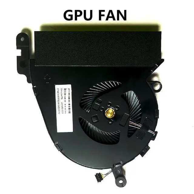Alt view image 6 of 7 - GPU Cooling Fans Suitable for HP Spectre X360 15-DF 15T-DF PN-Q213 Series Laptop Cooler Fan 5V 0.5A 4 PIN ND75C23-18C11 + ND75C23-18C12 P/N: L41482-001 + L41483-001 (GPU)