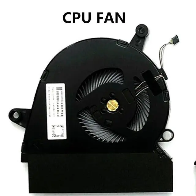 Alt view image 6 of 7 - CPU + GPU Cooling Fans Suitable for HP Spectre X360 15-DF 15T-DF PN-Q213 Series Laptop Cooler Fan 5V 0.5A 4 PIN ND75C23-18C11 + ND75C23-18C12 P/N: L41482-001 + L41483-001 (2PCS)