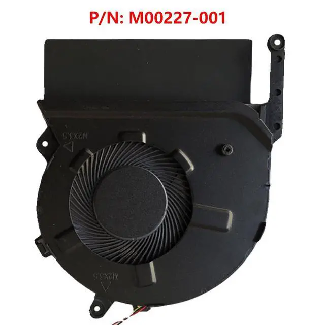 Alt view image 7 of 7 - GPU Cooling Fans Suitable for HP Spectre X360 15'' i7-10750H 15-EB 15t-EB TPN-Q226 GTX1650Ti Laptop Cooler Fan 5V 0.5A 4 PIN ND75C37-19C04 + ND75C37-19C05 P/N: M00226-001 + M00227-001 (GPU)
