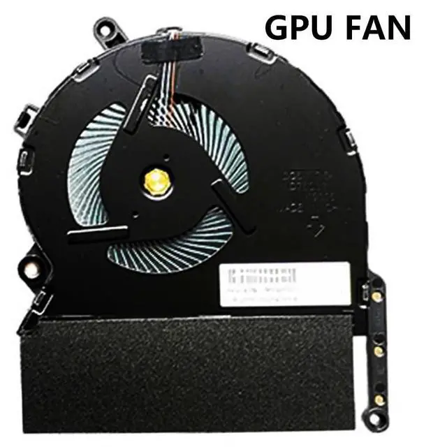Alt view image 7 of 7 - CPU + GPU Cooling Fans Suitable for HP Spectre X360 15'' i7-10750H 15-EB 15t-EB TPN-Q226 GTX1650Ti Laptop Cooler Fan 5V 0.5A 4 PIN ND75C37-19C04 + ND75C37-19C05 P/N: M00226-001 + M00227-001 (2PCS)