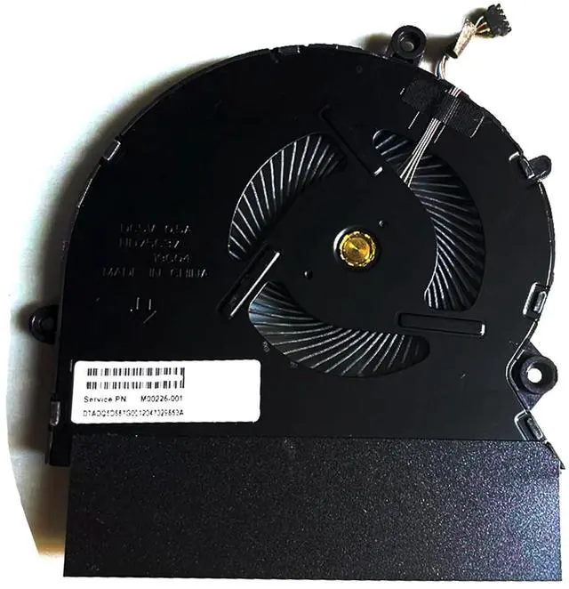 Main image of CPU Cooling Fans Suitable for HP Spectre X360 15'' i7-10750H 15-EB 15t-EB TPN-Q226 GTX1650Ti Laptop Cooler Fan 5V 0.5A 4 PIN ND75C37-19C04 + ND75C37-19C05 P/N: M00226-001 + M00227-001 (CPU)