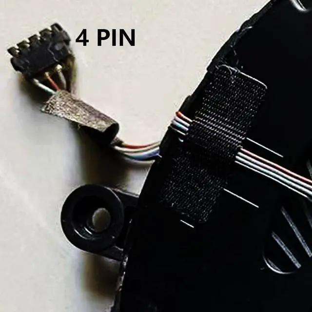 Alt view image 5 of 7 - CPU Cooling Fans Suitable for HP Spectre X360 15'' i7-10750H 15-EB 15t-EB TPN-Q226 GTX1650Ti Laptop Cooler Fan 5V 0.5A 4 PIN ND75C37-19C04 + ND75C37-19C05 P/N: M00226-001 + M00227-001 (CPU)