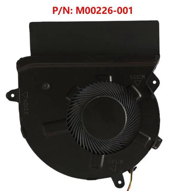 Alt view image 7 of 7 - CPU Cooling Fans Suitable for HP Spectre X360 15'' i7-10750H 15-EB 15t-EB TPN-Q226 GTX1650Ti Laptop Cooler Fan 5V 0.5A 4 PIN ND75C37-19C04 + ND75C37-19C05 P/N: M00226-001 + M00227-001 (CPU)