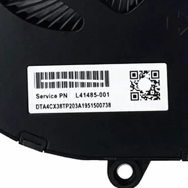 Alt view image 4 of 7 - CPU Cooling Fans Suitable for HP Spectre x360 15.6" i7-8750H Version 15-DF TPN-Q213 Series Laptop Cooler Fan 5V 0.5A 4 PIN ND85C07-18C13 + ND85C07-18C14 P/N: L41485-001 + L41484-001 (CPU)