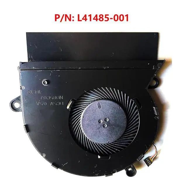 Alt view image 7 of 7 - CPU Cooling Fans Suitable for HP Spectre x360 15.6" i7-8750H Version 15-DF TPN-Q213 Series Laptop Cooler Fan 5V 0.5A 4 PIN ND85C07-18C13 + ND85C07-18C14 P/N: L41485-001 + L41484-001 (CPU)