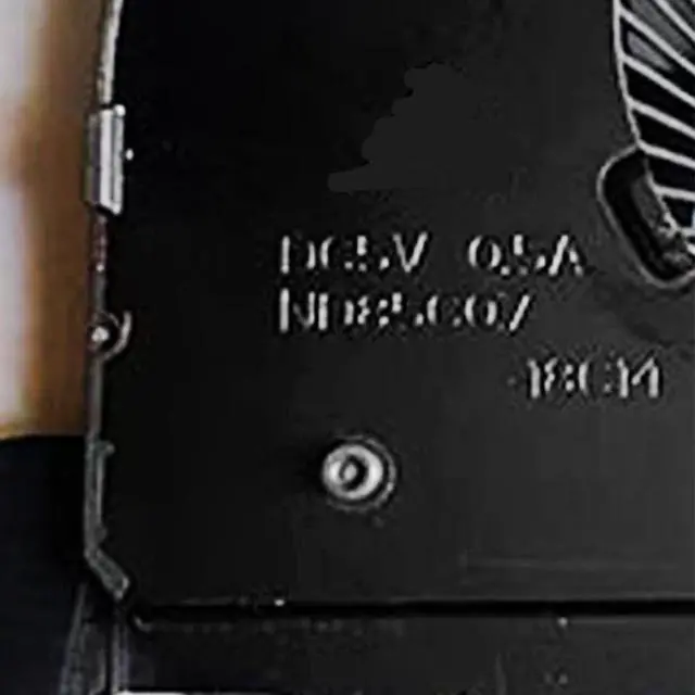 Alt view image 4 of 7 - CPU + GPU Cooling Fans Suitable for HP Spectre x360 15.6" i7-8750H Version 15-DF TPN-Q213 Series Laptop Cooler Fan 5V 0.5A 4 PIN ND85C07-18C13 + ND85C07-18C14 P/N: L41485-001 + L41484-001 (2PCS)