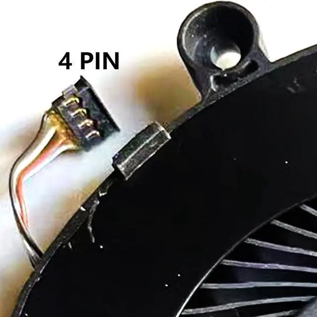 Alt view image 5 of 7 - CPU + GPU Cooling Fans Suitable for HP Spectre x360 15.6" i7-8750H Version 15-DF TPN-Q213 Series Laptop Cooler Fan 5V 0.5A 4 PIN ND85C07-18C13 + ND85C07-18C14 P/N: L41485-001 + L41484-001 (2PCS)