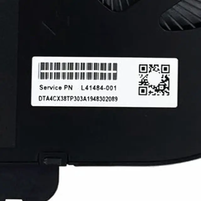 Alt view image 4 of 7 - GPU Cooling Fans Suitable for HP Spectre x360 15.6" i7-8750H Version 15-DF TPN-Q213 Series Laptop Cooler Fan 5V 0.5A 4 PIN ND85C07-18C13 + ND85C07-18C14 P/N: L41485-001 + L41484-001 (GPU)