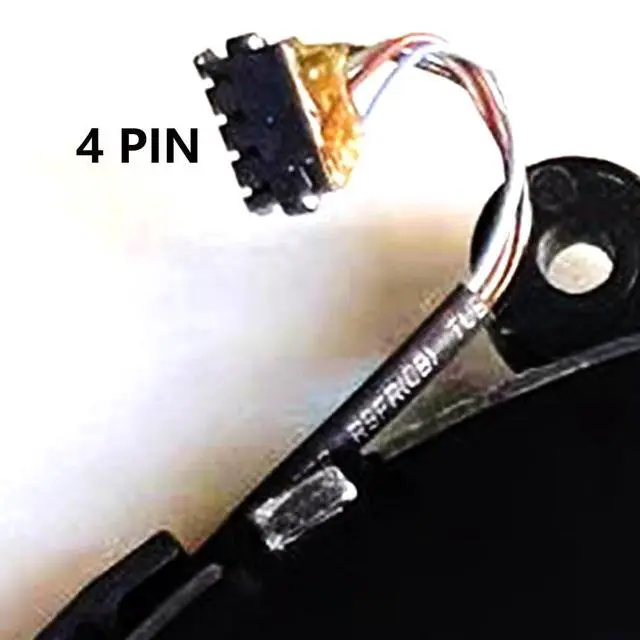 Alt view image 5 of 7 - GPU Cooling Fans Suitable for HP Spectre x360 15.6" i7-8750H Version 15-DF TPN-Q213 Series Laptop Cooler Fan 5V 0.5A 4 PIN ND85C07-18C13 + ND85C07-18C14 P/N: L41485-001 + L41484-001 (GPU)