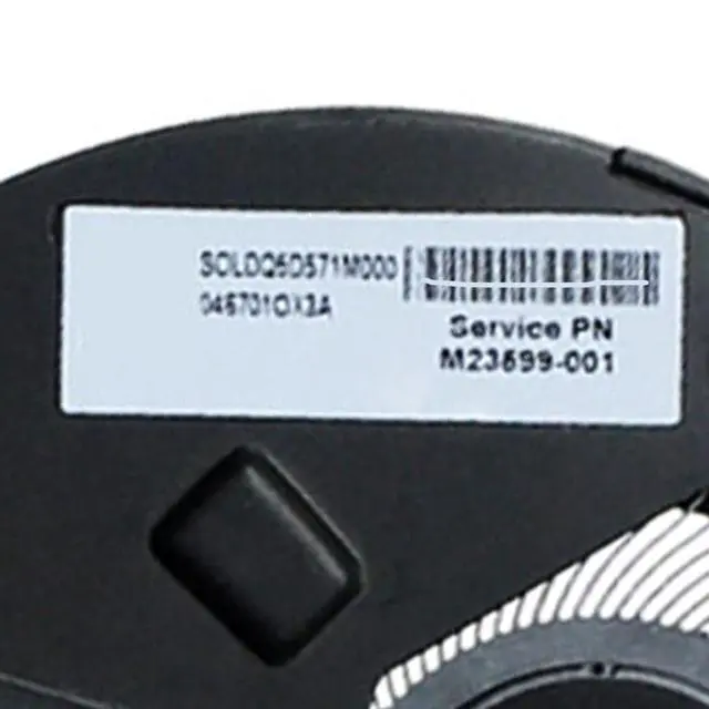 Alt view image 3 of 7 - CPU Cooling Fans Suitable for HP Chromebook 14A-NA 13-BB TPN-Q234 TPN-Q243 Series Laptop Cooler Fan 5V 2.5W 4 PIN EG50045S1-CL20-S9A P/N : M23599-001 M33916-001