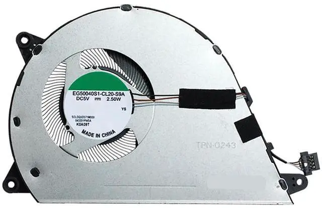 Main image of CPU Cooling Fans Suitable for HP Chromebook 14A-NA 13-BB TPN-Q234 TPN-Q243 Series Laptop Cooler Fan 5V 2.5W 4 PIN EG50045S1-CL20-S9A P/N : M23599-001 M33916-001