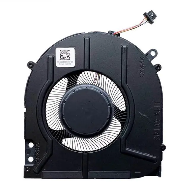 Alt view image 2 of 7 - CPU Cooling Fans Suitable for HP Pavilion X360 14 INCH 14-DY 14M-DY 2-in-1 TPN-W146 TPN-W155 Series Laptop Cooler Fan 5V 0.5A 4 PIN NS85C41-20G07 P/N: M45024-001 N09477-001
