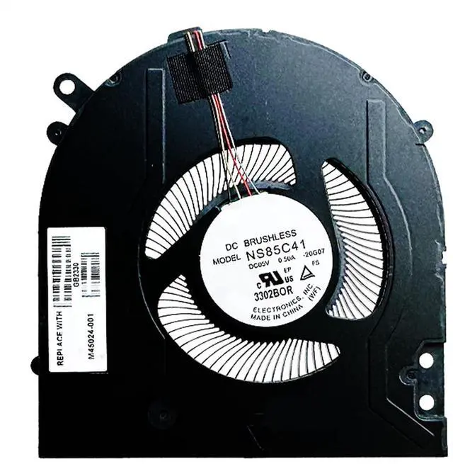 Main image of CPU Cooling Fans Suitable for HP Pavilion X360 14 INCH 14-DY 14M-DY 2-in-1 TPN-W146 TPN-W155 Series Laptop Cooler Fan 5V 0.5A 4 PIN NS85C41-20G07 P/N: M45024-001 N09477-001