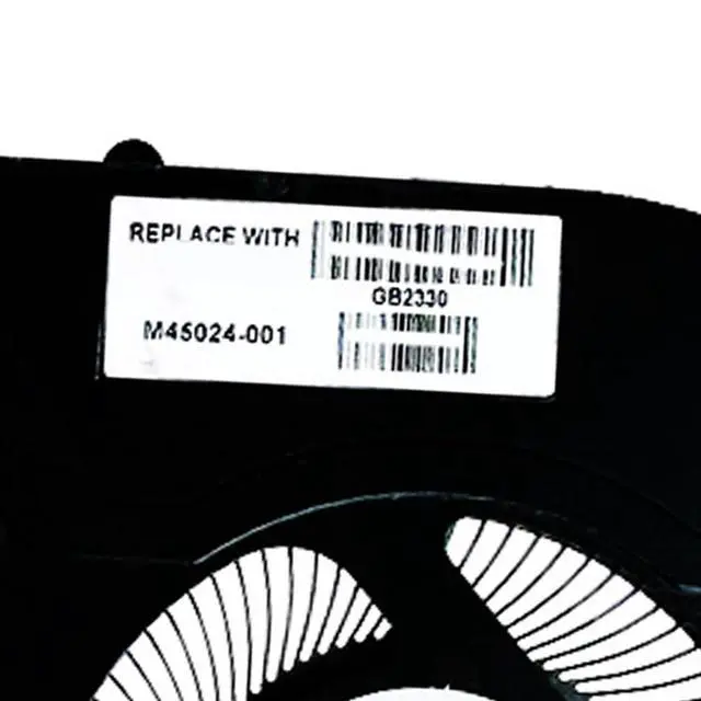 Alt view image 4 of 7 - CPU Cooling Fans Suitable for HP Pavilion X360 14 INCH 14-DY 14M-DY 2-in-1 TPN-W146 TPN-W155 Series Laptop Cooler Fan 5V 0.5A 4 PIN NS85C41-20G07 P/N: M45024-001 N09477-001