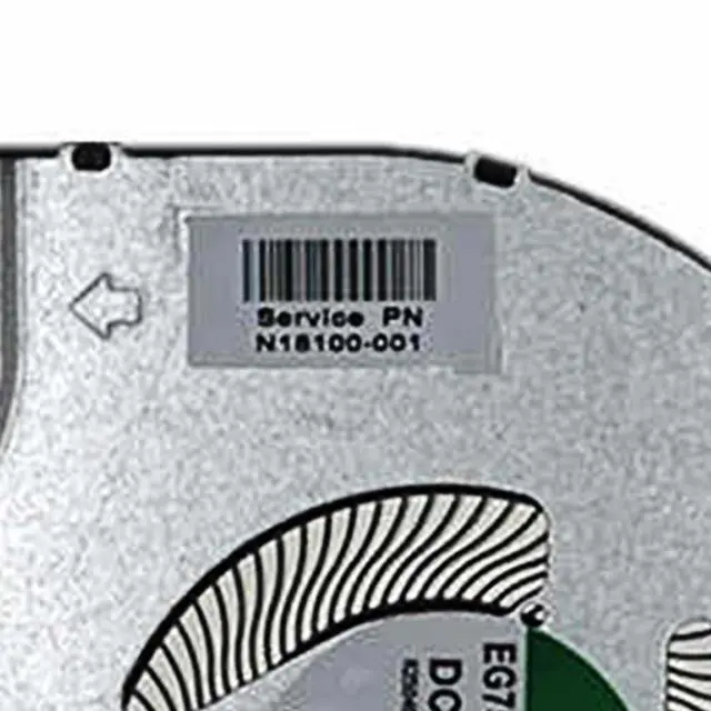 Alt view image 7 of 7 - 12V CPU + GPU Cooling Fans Suitable for HP OMEN 8 Pro RTX3060 3070 16-K 16-N TPN-Q280 TPN-Q281 Laptop Cooler Fan 12V 9.6W 4 PIN EG75071S1-C220-S9A + EG75071S1-C230-S9A N18099-001 + N18100-001 (2PCS)