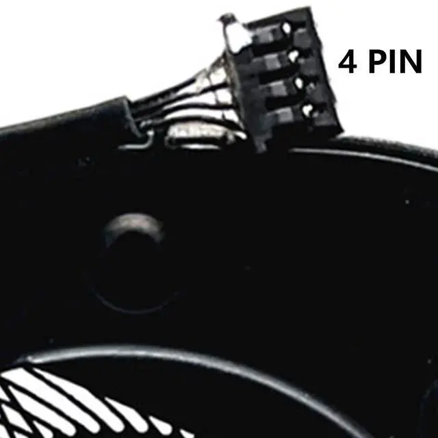 Alt view image 5 of 7 - GPU Cooling Fans Suitable for HP Envy X360 15-EY 15-EW 15T-EW 15Z-EY TPN-C157 2-in-1 Series Laptop Cooler Fan 5V 4 PIN EG50040S1-CT00-S9A + EG50060S1-C610-S9A P/N: N09635-001 + N09634-001 (GPU)