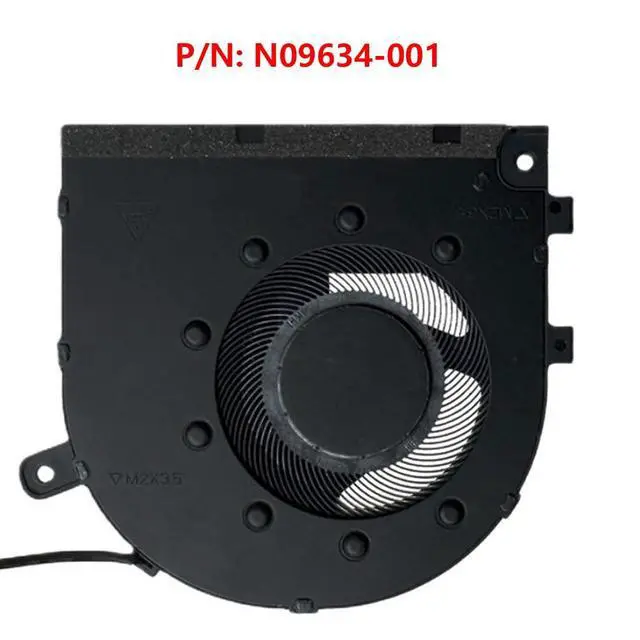Alt view image 7 of 7 - GPU Cooling Fans Suitable for HP Envy X360 15-EY 15-EW 15T-EW 15Z-EY TPN-C157 2-in-1 Series Laptop Cooler Fan 5V 4 PIN EG50040S1-CT00-S9A + EG50060S1-C610-S9A P/N: N09635-001 + N09634-001 (GPU)