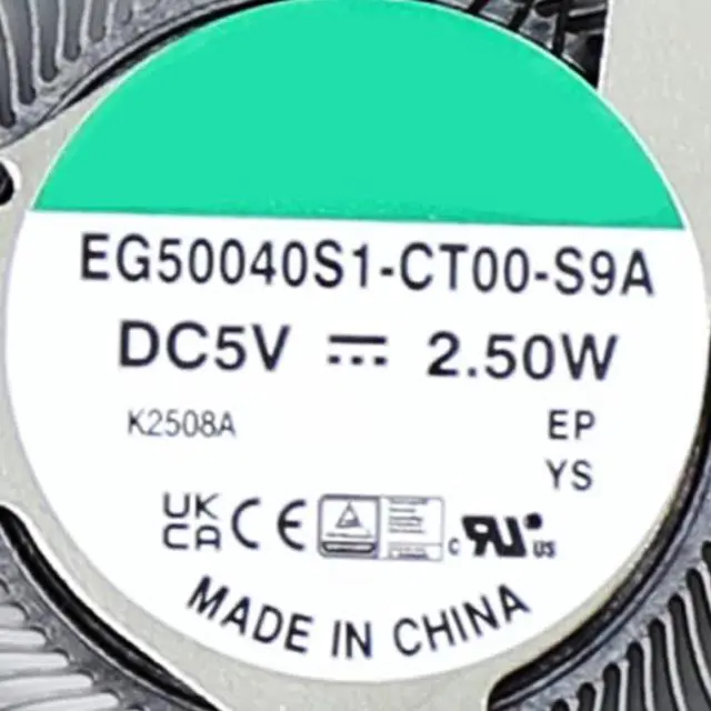 Alt view image 3 of 7 - CPU Cooling Fans Suitable for HP Envy X360 15-EY 15-EW 15T-EW 15Z-EY TPN-C157 2-in-1 Series Laptop Cooler Fan 5V 4 PIN EG50040S1-CT00-S9A + EG50060S1-C610-S9A P/N: N09635-001 + N09634-001 (CPU)