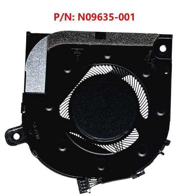 Alt view image 7 of 7 - CPU Cooling Fans Suitable for HP Envy X360 15-EY 15-EW 15T-EW 15Z-EY TPN-C157 2-in-1 Series Laptop Cooler Fan 5V 4 PIN EG50040S1-CT00-S9A + EG50060S1-C610-S9A P/N: N09635-001 + N09634-001 (CPU)