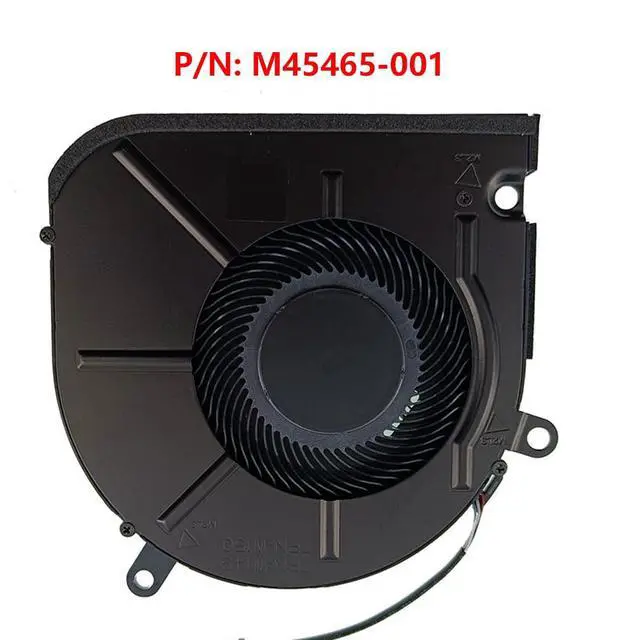 Alt view image 7 of 7 - CPU Cooling Fans Suitable for HP Envy X360 15-EU 15Z-EU 15M-EU 15-ES 15M-ES 15T-ES TPN-W149 TPN-W150 Series Laptop Cooler Fan 5V 0.5A 4 PIN DFS5K22B05673A FNA3 + DFS5K12114262C FNA5 (CPU)