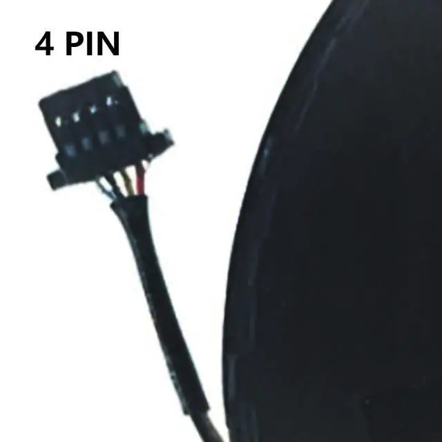 Alt view image 4 of 7 - CPU Cooling Fans Suitable for HP Envy X360 14-ES 14T-ES TPN-W158 Series : 14-ES0033DX 14-ES0013DX 14T-ES000 14-ES0000CA 14-ES0010CA Laptop Cooler Fan 5V 0.5A 4 PIN DFS5K22B05673 P/N: N41019-001