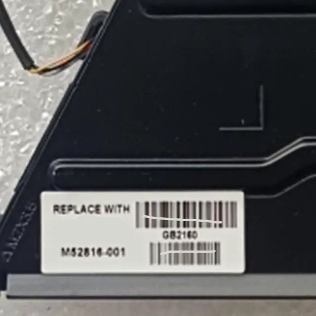 Alt view image 4 of 7 - CPU Cooling Fans Suitable for HP Pavilion 13 13-BE TPN-W152 2021 Year Series : 13-be00xx 13-be10xx 13-be 20xx Laptop Cooler Fan 5V 0.5A 4 PIN NS85C41-20J07 P/N: M52816-001