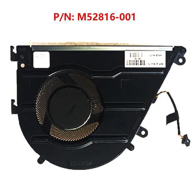 Alt view image 7 of 7 - CPU Cooling Fans Suitable for HP Pavilion 13 13-BE TPN-W152 2021 Year Series : 13-be00xx 13-be10xx 13-be 20xx Laptop Cooler Fan 5V 0.5A 4 PIN NS85C41-20J07 P/N: M52816-001