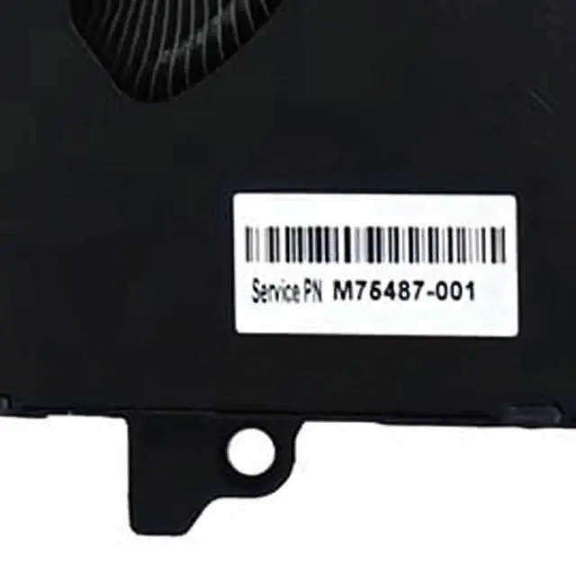 Alt view image 3 of 7 - 12V CPU + GPU Cooling Fans Suitable for HP OMEN 7 RTX3060 16-B 16-B0001TX 16-B0005TX 16-C TPN-Q265 TPN-Q267 Series Laptop Cooler Fan 12V 0.5A 4 PIN ND8CC02-20K25 + ND8CC02-20K26 (2PCS)