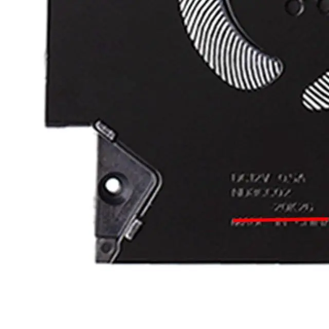 Alt view image 7 of 7 - 12V CPU + GPU Cooling Fans Suitable for HP OMEN 7 RTX3060 16-B 16-B0001TX 16-B0005TX 16-C TPN-Q265 TPN-Q267 Series Laptop Cooler Fan 12V 0.5A 4 PIN ND8CC02-20K25 + ND8CC02-20K26 (2PCS)