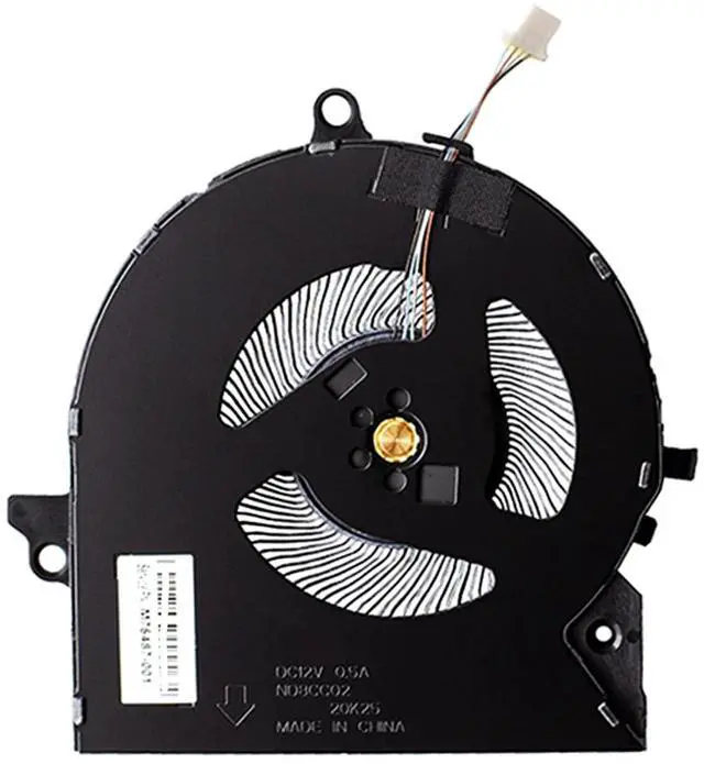 Main image of 12V CPU + GPU Cooling Fans Suitable for HP OMEN 7 RTX3060 16-B 16-B0001TX 16-B0005TX 16-C TPN-Q265 TPN-Q267 Series Laptop Cooler Fan 12V 0.5A 4 PIN ND8CC02-20K25 + ND8CC02-20K26 (CPU)