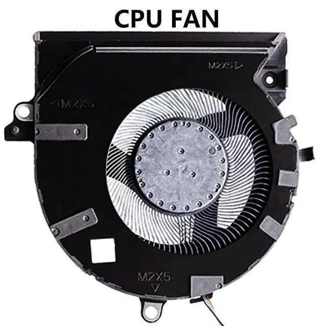 Alt view image 7 of 7 - 12V CPU + GPU Cooling Fans Suitable for HP OMEN 7 RTX3060 16-B 16-B0001TX 16-B0005TX 16-C TPN-Q265 TPN-Q267 Series Laptop Cooler Fan 12V 0.5A 4 PIN ND8CC02-20K25 + ND8CC02-20K26 (CPU)