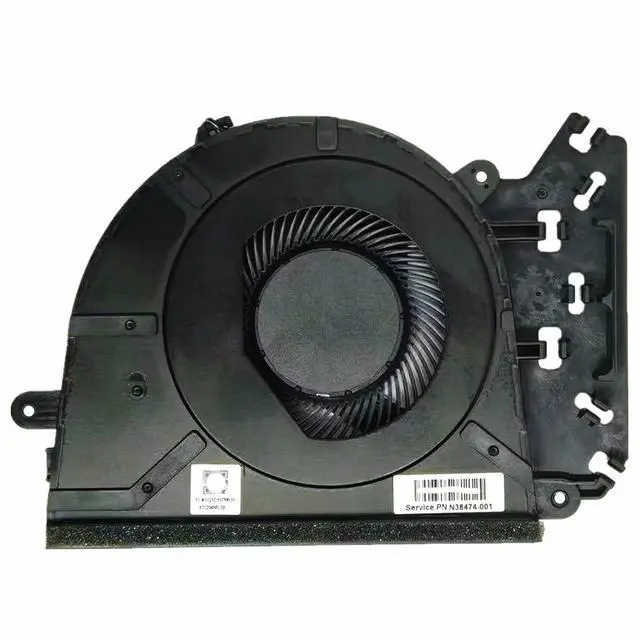 Alt view image 2 of 7 - CPU Cooling Fans Suitable for HP 15-FC 15z-FC 250 255 G10 TPN-Q287 2023 Series 15-FC00XX 5-FC01XX Laptop Cooler Fan 5V 0.5A 4 PIN DFS5K12114262K FQ6V P/N: N38474-001
