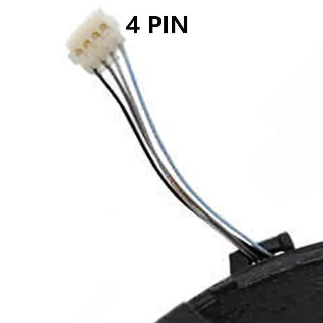 Alt view image 5 of 7 - CPU Cooling Fans Suitable for HP 15-FC 15z-FC 250 255 G10 TPN-Q287 2023 Series 15-FC00XX 5-FC01XX Laptop Cooler Fan 5V 0.5A 4 PIN DFS5K12114262K FQ6V P/N: N38474-001